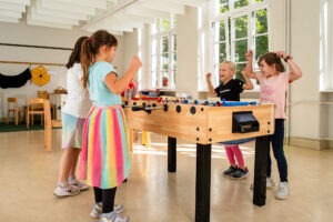 Kickern in der OGS